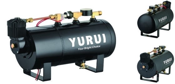 Yurui8006 2 en el 1 tanque portátil horizontal 140psi del aire de 1 galón del compresor