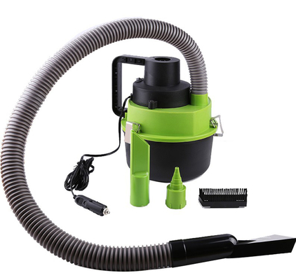 Aspirador verde negro del PDA para el coche, 93w - limpiador del polvo del coche 120w