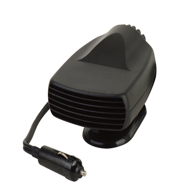 Material plástico portátil negro del calentador de fan del interruptor de los calentadores dos del automóvil 150w