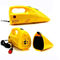 Aspirador portátil amarillo del coche con el mechero 35w - 60w de 12v DC