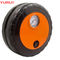 Neumático plástico eléctrico de DC 12V del compresor de aire del coche del OEM 250psi inflar el tipo negro y anaranjado producto del neumático