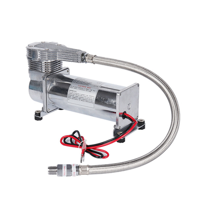 Compresor de aire portátil de acero cromado rápido 12v de servicio pesado para automóviles todoterreno