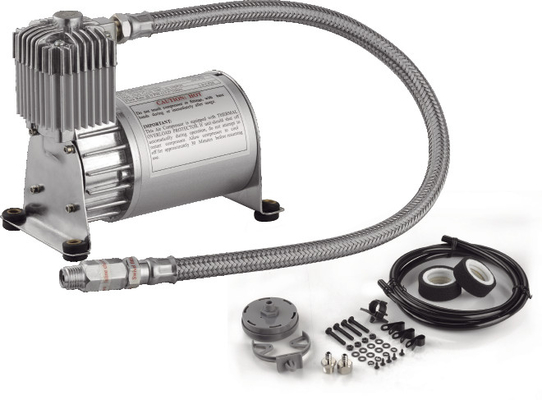 Un buen precio. Compresor de aire resistente auto de acero del compresor 12V de la suspensión del aire para el vehículo Offboard en línea