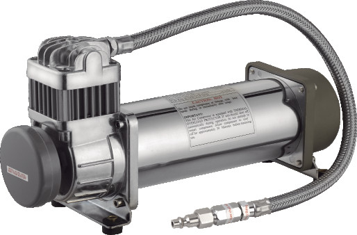 Un buen precio. Compresor durable portátil del acero 12v del compresor de la suspensión del airbag de la inflación rápida con el tanque en línea