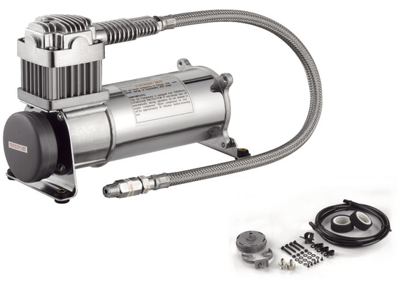Un buen precio. Compresor portátil resistente durable del airbag del camión 150 PSI 12 voltios con los tanques del aire en línea