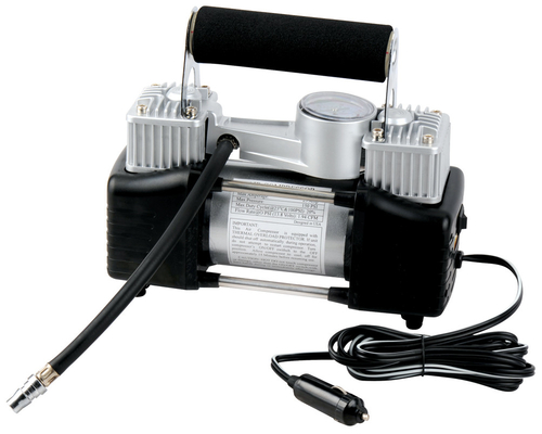 Compresor de aire para automóviles de doble cilindro DC12V para bomba de inflación de automóviles