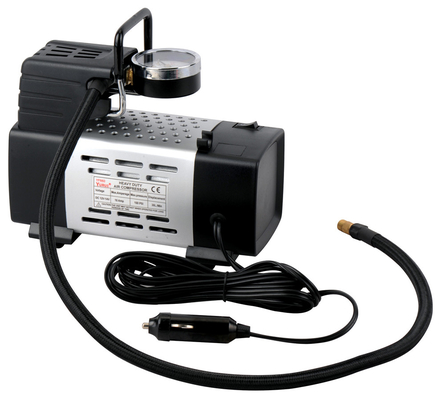 Inflación potente portátil del compresor de aire del metal 150PSI 12V con 2 adaptadores de la boca