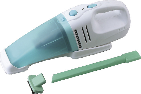 Limpieza de coche portátil azul y blanco recargable inalámbrica