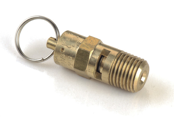 1/4" válvula de seguridad del compresor de aire del NPT para el tanque del aire, accesorios del compresor de aire