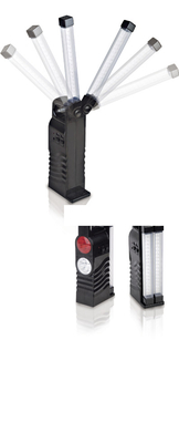 Un buen precio. 2 plásticos negros en 1 linterna 6V del coche de la función LED con 3 interruptores en línea