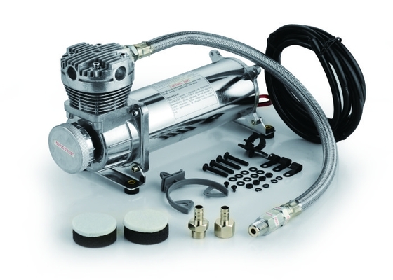 Solo material de plata y negro de Chrome del compresor de la suspensión del aire 200psi