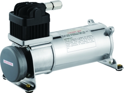 manguera inoxidable de la carga del aire 150psi del metal 12v del paseo del compresor de plata de la suspensión para Land Rover