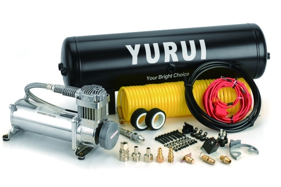 Un buen precio. Compresor de aire del ciclo de trabajo del 100% el tanque de 2,5 galones a bordo el sistema de aire 12V 150 PSI IP67 en línea
