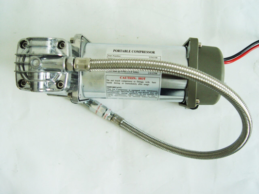 Compresor 150psi 2.18CFM, compresor de la suspensión del paseo del aire del saco hinchable de Chrome de aire del coche 12v