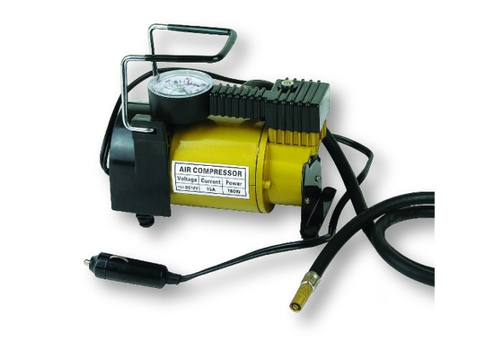 Un buen precio. Bolso de equipos portátil negro y de oro de los compresores de aire del vehículo Yurui 12v 140PSI en línea