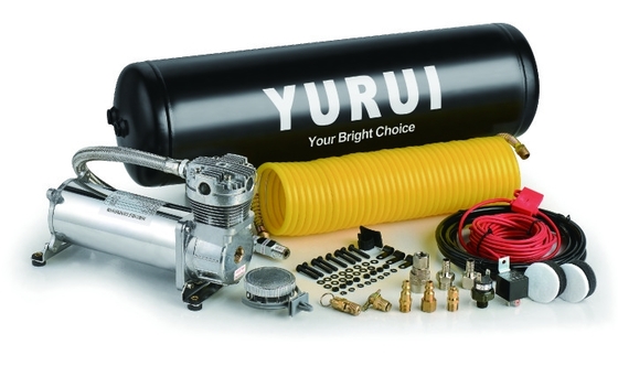 Un buen precio. Inflador 200psi del poder más elevado a bordo del tanque del aire del sistema de aire Kit With 2.5Gallon en línea