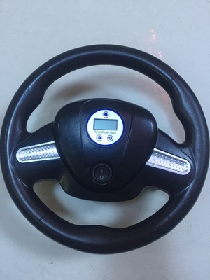 DC12V Digitaces y bomba de aire del coche del indicador, compresor de aire del neumático del coche de la forma del volante