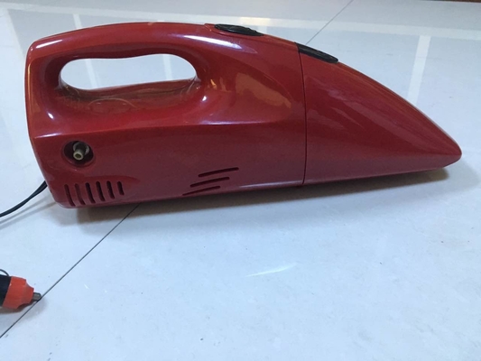 2 en 1 DC aspirador portátil lujoso rojo y amarillo de 12V del coche para el coche con la inflación Fuction