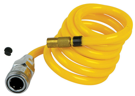 Encendedor de Kit For Car 3M Cord With Cigarette del compresor de aire del metal plateado 12V
