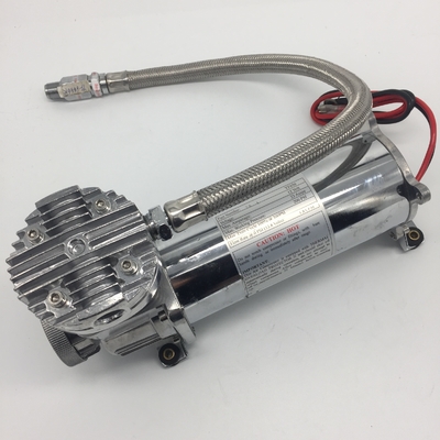 Compresor de suspensión de viaje aéreo fuera de carretera duradero y pesado DC12v acero cromado