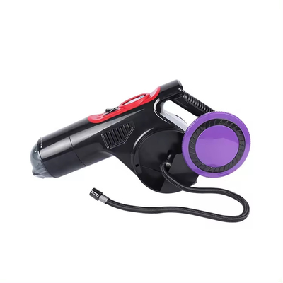 12V aspiradora y compresores de aire Mini portátil con luz LED medidor digital de presión de aire 3 en 1 neumático inflar y C