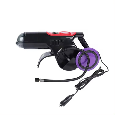 12V aspiradora y compresores de aire Mini portátil con luz LED medidor digital de presión de aire 3 en 1 neumático inflar y C