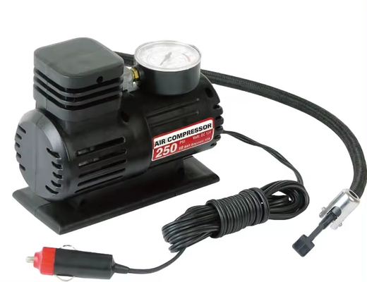 Compresor de aire para automóviles de 12 voltios inflador de neumáticos portátiles de plástico Compresor de aire para automóviles