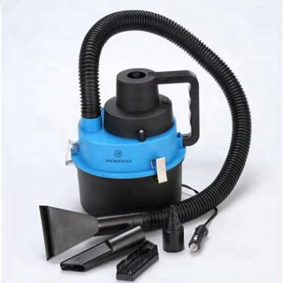 DC12V Limpieza de coches húmeda y seca aspiradora limpieza de plástico portátil para coches