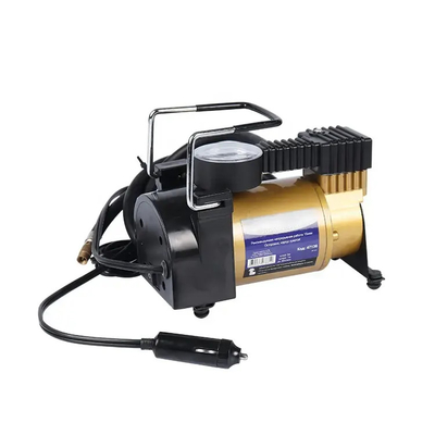 Pampilla de neumáticos de cilindro único DC12v Compresor de aire metálico Inflador de neumáticos para camiones