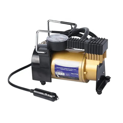 Pampilla de neumáticos de cilindro único DC12v Compresor de aire metálico Inflador de neumáticos para camiones