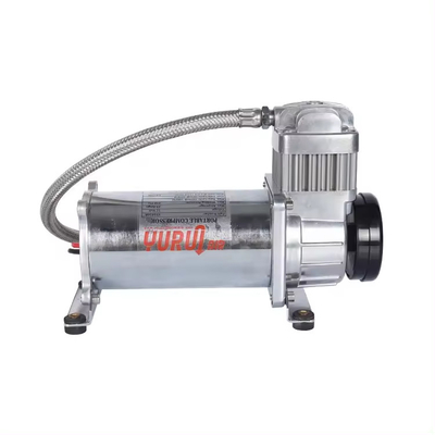 Camión de todo el mundo Metal Air Ride Pneumático Dc12v Compresor de aire de automóvil para freno de herramientas de aire con bomba de suspensión del tanque