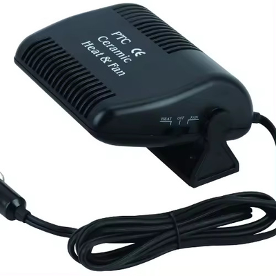 Fener de plástico para enfriar el ventilador del coche para calentar el ventilador del coche para calentar el ventilador PTC cerámico DC12V para calentar el coche