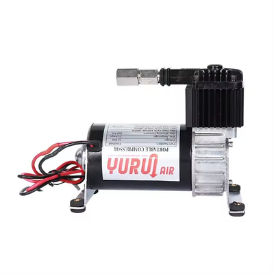 Dc 12v Suspensión de Air Ride Compresor Cromo y Negro para camión