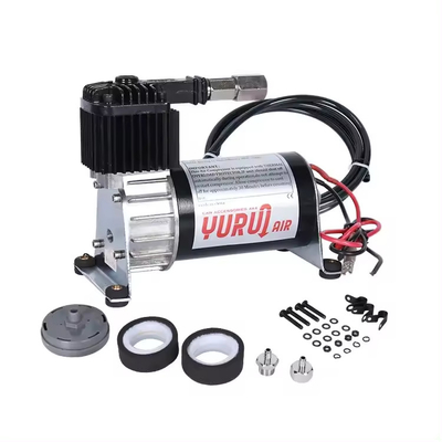 Dc 12v Suspensión de Air Ride Compresor Cromo y Negro para camión
