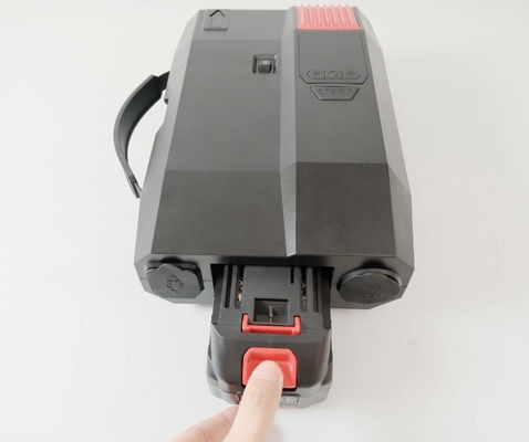 12 voltios de bomba eléctrica de sup con batería y AC110V-220V de largo tiempo de trabajo 20psi con pantalla