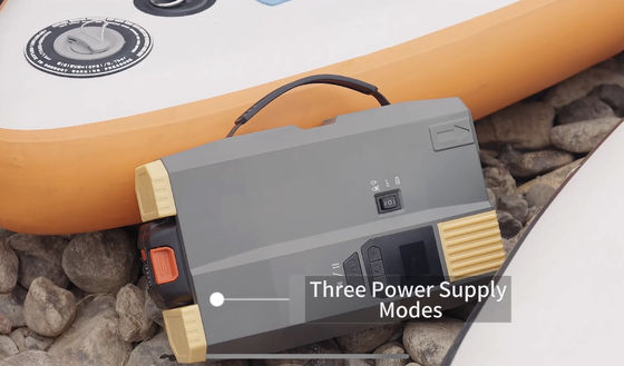 SUP y con DC12V Car Plug Recargable Air Pump AC 110v-220v Potencia eléctrica para tabla de remo