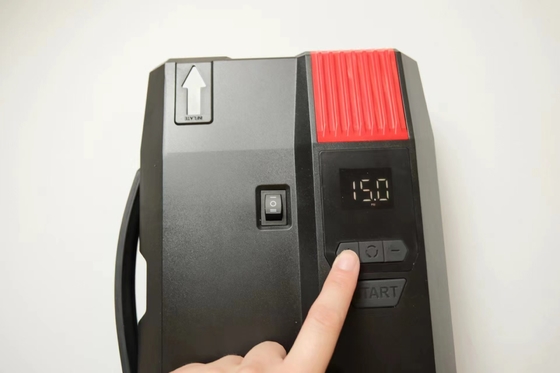 Display digital eléctrico de 12 V de corriente continua AC110V-220V con batería de litio recargable