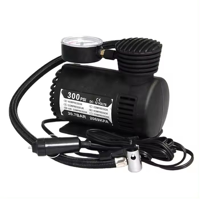 Compresor de aire DC12v de plástico con enchufe para encendedor de cigarrillos
