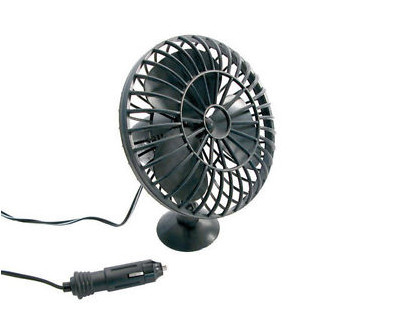 Pulgadas portátil de DC 12v de las fans de Mini Black Plactic Vehicle Cooling 4 con la adsorción
