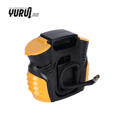 DC12V portátil Mini Car Air Pump luz LED con medidor digital