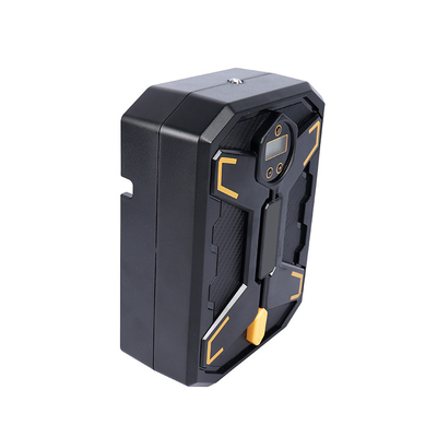 Bomba de aire de automóvil portátil de pantalla digital DC12V con luz LED