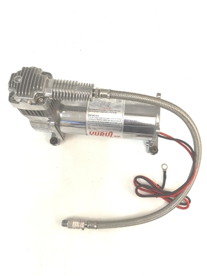 Dual de carga pesada coche de cromo Suspensión aérea compresor con tanque offroad
