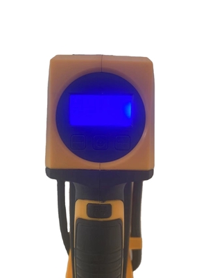 Compresor de aire para automóviles de calibre digital con batería y luz LED para inflar neumáticos de automóviles