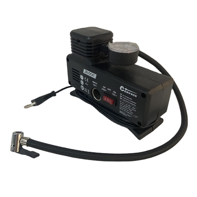 AC110-230V/DC12V Compresor de aire de neumáticos de automóviles con boquilla