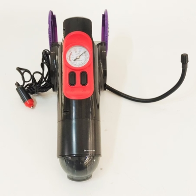 Dc12v Mini aspiradora portátil ABS compresor de aire de plástico de calibre digital