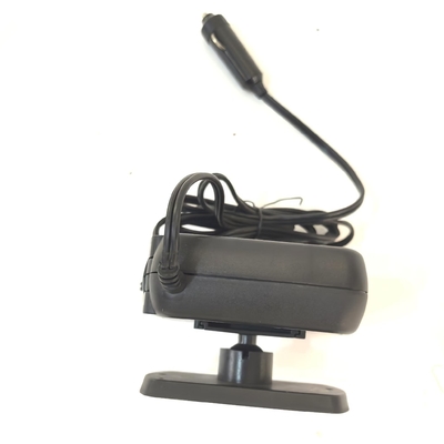 Auto ABS portátil DC12V calentador de ventilador de automóvil con mango para descongelamiento de ventanas de automóvil