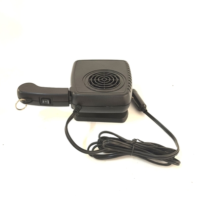 Auto ABS portátil DC12V calentador de ventilador de automóvil con mango para descongelamiento de ventanas de automóvil