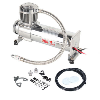 Compresor de suspensión de aire para vehículos pesados, compressor de aire para vehículos todoterreno cromado