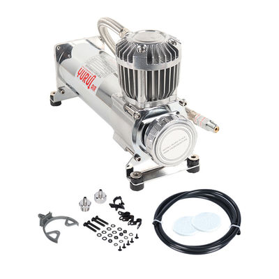 Compresor de suspensión de aire para vehículos pesados, compressor de aire para vehículos todoterreno cromado