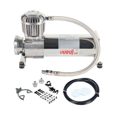 Compresor de suspensión de aire para vehículos pesados, compressor de aire para vehículos todoterreno cromado